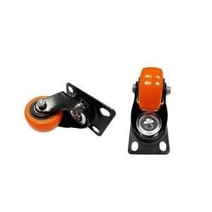 3 Polegada 5 Polegada Médio Dever Giratório Pvc <span class=keywords><strong>Caster</strong></span> Laranja Trolley Roda <span class=keywords><strong>Caster</strong></span> 4 Polegadas - Product Image 4