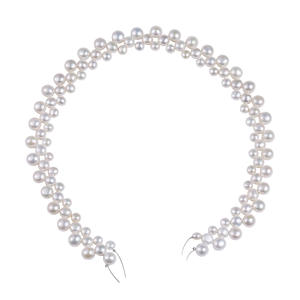 สร้อยคอไข่มุกสไตล์บาร็อคน้ำจืดธรรมชาติหรูหราสไตล์ย้อนยุคเหมือนกับ dilraba DIY กึ่งสำเร็จรูปผลิตภัณฑ์ไข่มุกหลวม - Product Image 5