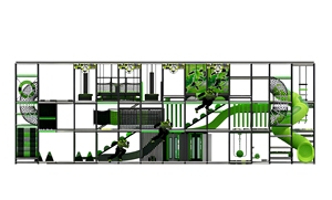 Solution clé en main pour usine : Château d'aventure, Parcours d'obstacles, Mur d'escalade Ninja Warrior, Tunnel en filet, Parc d'aventure, Aire de jeux intérieure - Product Image 4