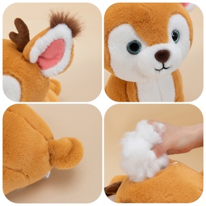 Juguete de Peluche de Ciervo del Bosque al por Mayor, Muñeco de Ciervo de Alta Fidelidad, Decoración <span class=keywords><strong>para</strong></span> Guardería y Regalos Educativos de Vida Silvestre - Product Image 3