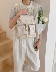 Nuova Borsa a Tracolla in Tessuto Oxford alla Moda Sudcoreana, Zaino in Nylon di Grande Capacità per Uomo e Donna, Fatto a Mano, di Nicchia - Product Image 6