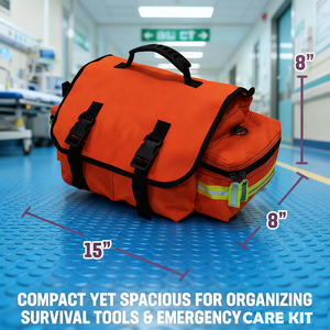 معدات البقاء على قيد الحياة في الهواء الطلق الإسعافات الأولية السريعة منظم أدوات البقاء على قيد الحياة الطبية عدة الإسعافات الأولية معدات البقاء على قيد الحياة - Product Image 5