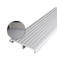 Nouvelle charpente de pont en aluminium de platelage ignifuge de mode pour le plancher de bateaux