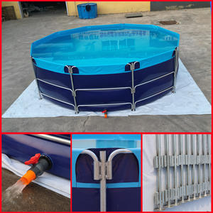 Tanque de peces de PVC de gran tamaño, tanque de peces todo en uno, acuario grande - Product Image 5