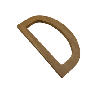 Nhà Máy Cung Cấp Trực Tiếp D-Hình Bằng Gỗ Túi Xử Lý Thay Thế Thủ Công Tự Làm Túi Phụ Kiện Túi Xách Ví Tote Xử Lý - Product Image 5