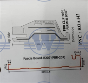 Aluminium Steel Roofing Trim Edge Gutter Making Machines Galvanized Steel Drip Edge Portable Roll Forming Machine - Product Image 5