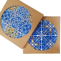 Sous-verres personnalisés sur mesure avec logo et motif, vente en gros, directement de l'usine