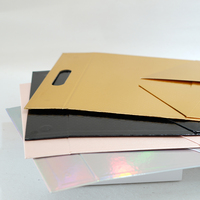 Boîte pliante portable en papier spécial triangulaire monobloc transfrontalière pour emballage cosmétique, d'aromathérapie, cadeaux et fêtes