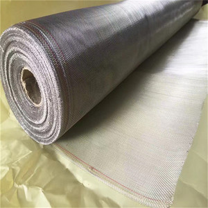 Mosquitera tejida <span class=keywords><strong>de</strong></span> acero inoxidable, malla metálica para ventana, SS 304, 316, 316L - Product Image 3