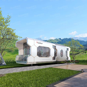 Thông minh mở rộng R38 tổ ong nhà viên nang đa cấp bố trí khung thép bánh sandwich Bảng điều khiển vật liệu cho công viên kho ứng dụng - Product Image 1