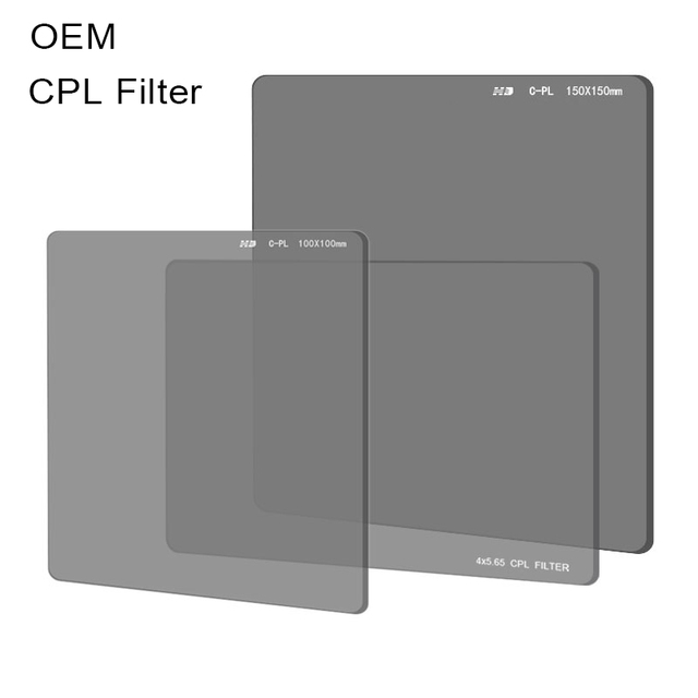 150x150x2mm Square CPL Circular Polarizer Filter for Nikon 14-24 Filter Holder