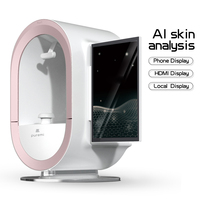 Nouvel arrivage Appareil photo scanner 3D intelligent Appareil de test facial Machine d'analyse de la peau Miroir magique Machine d'analyse de la peau