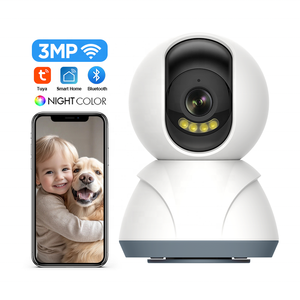 Nhà máy ban đầu tuya không dây 2.4GHz babyfoon với máy ảnh phát hiện âm thanh an ninh bé giám sát Wifi <span class=keywords><strong>Camera</strong></span> giám sát - Product Image 1