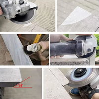 Lame de scie diamantée standard pour le béton, la maçonnerie et la coupe à sec des briques avec segment turbo sur le rebord