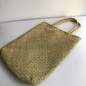 Sacs de plage en paille naturelle pour l'été, grands sacs fourre-tout tissés à la main, sacs à main de voyage pour femmes, sacs de shopping vintage de créateurs - Product Image 5