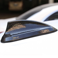 Antenne de toit de luxe en fibre de carbone véritable, style aileron de requin, installation facile, compatible avec F30 F15 G01 F80 F82 F87 E90 E92