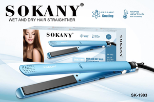 Sokany 2024, le <span class=keywords><strong>lisseur</strong></span> de cheveux anionique le plus récent et le plus vendu, <span class=keywords><strong>lisseur</strong></span> de cheveux professionnel multifonctionnel sec et humide - Product Image 4