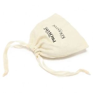 Wholesale Personalized Recycled Cloth Canvas Custom Cotton <b>Drawstring</b> Bag Packaging With Logo - Product Image 4