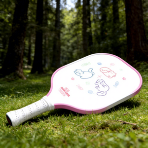 Raquette de pickleball portable sans bordure en fibre de carbone PP nid d'abeille et graphite, personnalisable OEM, haute qualité, vente chaude - Product Image 1