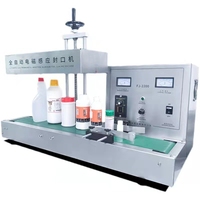 Tischgerät zur Aluminiumfolienversiegelung von Flaschen, Flaschenverschlussmaschine für Plastikflaschen mit Aluminiumfolie