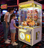 Machine à griffes commerciale moderne, mini borne d'arcade avec lecteur de cartes pour enfants et divertissement en magasin de détail