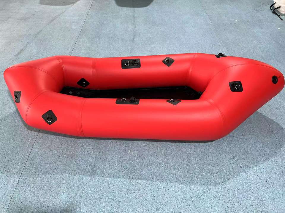 SOLO RAFTING BOAT - PACK RAFT for RIVER RACING & RELAXING