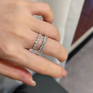 Engagement Wedding <b>Ring</b> Unisex IGI Certified HPHT VVS Lab Grown Filled Oval Cut Diamond 18k 14k Gold Rhodium Plated Fashion <b>Ring</b> - Product Image 2