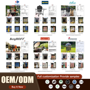 Lò nướng than hoa Kamado lớn SEB BBQ Green 26 inch 2XL, lò nướng ngoài trời bằng gốm - Product Image 5