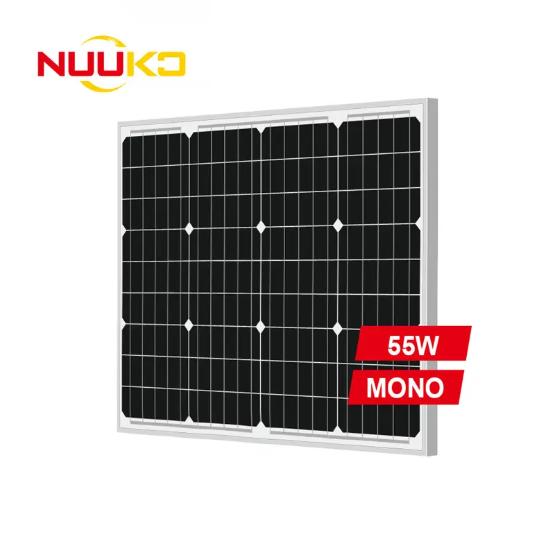 NUUKO tamaño pequeño Panel Solar fabricantes 100W 120W 150W 180W 200W de Mono Rv módulos fotovoltaicos solares