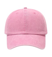 Casquette de baseball promotionnelle unisexe en toile de coton délavée style vintage, 6 panneaux, modèle Dad Hat, personnalisable avec broderie de logo, réglable, classique