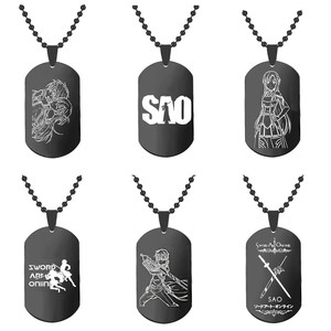Anime Game Sword Art Online Colliers Kirigaya <span class=keywords><strong>Kazuto</strong></span> Kirito Halloween Mode Homme Femme Cosplay Accessoire Cadeaux - Product Image 2