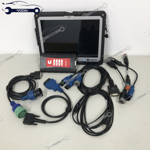 Lecteur OBD2 pour camions lourds, outil de diagnostic pour adaptateur de liaison de données INLINE 7 avec logiciel Cummins Insite V9.0 et tablette cf33 - Product Image 4