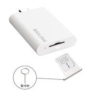 Modem Konverter Kartu SIM Dongle 4G LTE Tipe C / USB Versi Korea dengan Slot SIM