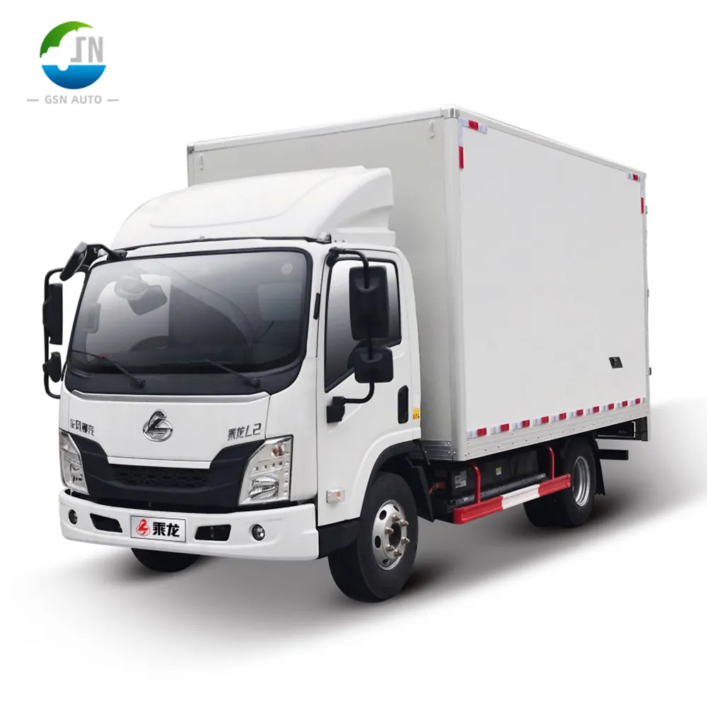 2024 Chenglong Euro 5 Luz Nuevo Diesel 109Hp Izquierda Vegetal Transporte 4X2 Camión de carga