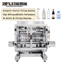 Machine de remplissage par gravité pour bouteilles en verre, entièrement automatique