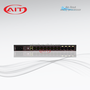 DSP48pro Procesador digital profesional de 4 pulgadas y 8 salidas para sistema de sonido de escenario Procesador de <span class=keywords><strong>audio</strong></span> <span class=keywords><strong>DSP</strong></span> 4x8 con control cruzado de retardo EQ - Product Image 6
