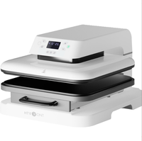 Machine de transfert thermique pour t-shirts, presse à chaud numérique 38*38 pour vêtements, équipement de transfert manuel