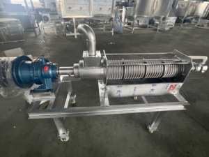 Nông nghiệp thép không gỉ chăn nuôi phân bón phân bón ướt và khô rắn-lỏng separator dehydrator - Product Image 5