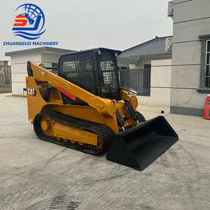 Second <b>Hand</b> Caterpillar 285 Compact Track Loader Used Skid Steer Loader High Flow Hydraulic Construction Equipment for Sale - Product Image 1