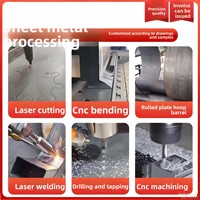 Fabrication sur mesure de tôles en acier inoxydable 304, aluminium, fer galvanisé, y compris le pliage, le soudage, la découpe laser, pièces en tôle