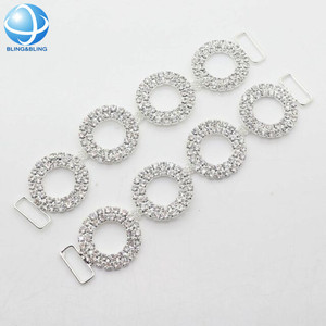 Chaîne <span class=keywords><strong>en</strong></span> <span class=keywords><strong>diamant</strong></span> de 150 mm, accessoires de bikini, connecteurs de maillot de bain, breloque, boucle <span class=keywords><strong>en</strong></span> strass pour costume de compétition de musculation - Product Image 4