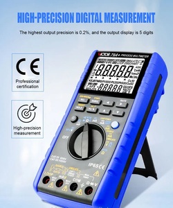 Multímetro Digital y Calibrador de Señales de Proceso 2 en 1 VICTOR 79A+, Medidor de Prueba de Doble Función para Voltaje CC de 50mV~1000V - Product Image 4