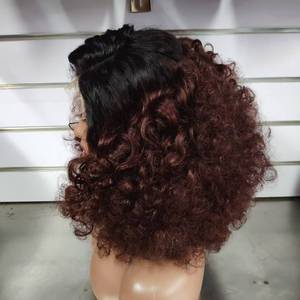 Wig Rambut Manusia Remy 100% 18 inci SDD Glueless HD 5*5 Lace Loose Curly 300% Density, Ready Stock, Grosir, Vendor Terlaris, Dropship - Product Image 5