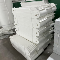 Bandes de feutre polyester anti-rayures à motif uni pour tampons de tension de machine à découper l'acier à usage industriel (vente en gros)