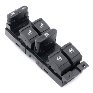 Interrupteur de commande de lève-vitre Volkswagen 1GD959857B, interrupteur principal de lève-vitre électrique 12V, interrupteurs automatiques - Product Image 1