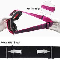 Lunettes de sport pour enfants en stock lunettes de soleil d'hiver 8-16 ans, garçon, fille, enfants, lunettes de ski et de snowboard