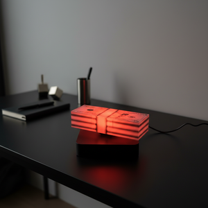 Lámpara LED Moderna con Levitación Magnética para Monedas |   Lámpara Nocturna 3D con Diseño <span class=keywords><strong>de</strong></span> Dólar Flotante, Colorida, con Enchufe, Juguete <span class=keywords><strong>de</strong></span> Escritorio para Hogar y Oficina - Product Image 2