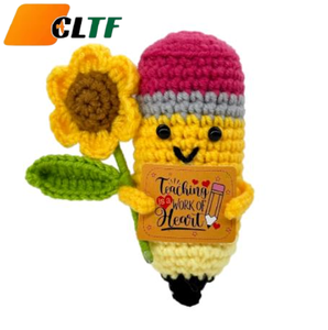 Lápices <span class=keywords><strong>de</strong></span> Ganchillo Positivos, Regalos para Maestros <span class=keywords><strong>de</strong></span> <span class=keywords><strong>Preescolar</strong></span>, Regalos <span class=keywords><strong>de</strong></span> Agradecimiento para Maestros, <span class=keywords><strong>Regalo</strong></span> <span class=keywords><strong>de</strong></span> Regreso a Clases, Lápiz <span class=keywords><strong>de</strong></span> Peluche Kawaii <span class=keywords><strong>de</strong></span> Ganchillo - Product Image 1