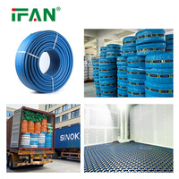 Tuyaux PEX IFAN ISO15875 OEM ODM Personnalisés, Système de Chauffage au Sol Plomberie Composite Industriel à 5 Couches pour Eau Chaude