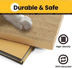 <b>Cardboard</b> <b>Cat</b> <b>House</b> with Scratch Pad & Catnip, <b>Cat</b> Play Scratching <b>House</b> for Indoor Hideaway Furniture Can Be Customized - Product Image 2